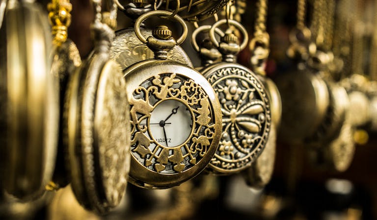 Brass Pocket Watches